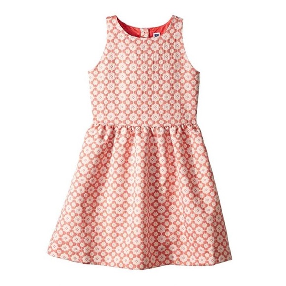 Janie and Jack Other - Janie and Jack Coral Jacquard Dress 6